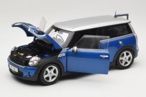 Mini Cooper S Clubman R55 Bleu & Argent Kyosho 1:18 80430421048 Métal — image 2 sur 8