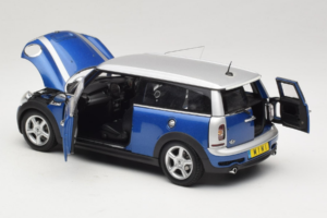 Mini Cooper S Clubman R55 Bleu & Argent Kyosho 1:18 80430421048 Métal — image 5 sur 8