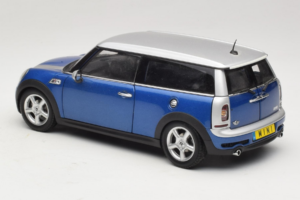 Mini Cooper S Clubman R55 Bleu & Argent Kyosho 1:18 80430421048 Métal — image 7 sur 8