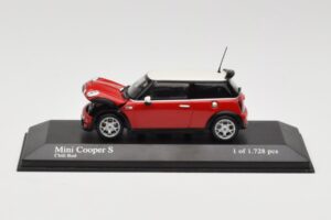 MINI Cooper S R53 Rouge Minichamps 1:43 431138200 Métal — image 5 sur 5