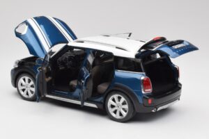 Mini Countryman F60 Island Bleu & Blanc Kyosho 1:18 80432447940 Métal — image 5 sur 8