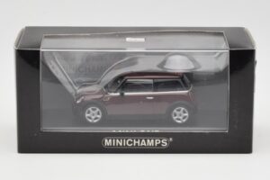 Mini One R50 Rouge Foncé Avec Toit Noir Minichamps 1:43 MINI008 Métal — image 4 sur 5