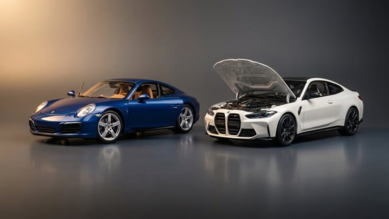 Minichamps ou AUTOart : quel 1:18 haut de gamme choisir ?
