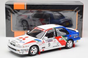 Mitsubishi Galant VR-4 #9 K. Eriksson / S. Parmander RAC Rally 1990 IXO 1:18 18RMC192A Métal — image 6 sur 6