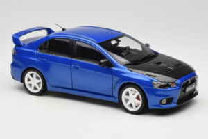 Mitsubishi Lancer Evolution X Bleu OEM 1:18 MLE01 Métal — image 6 sur 8