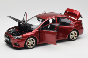 Mitsubishi Lancer Evolution X Rouge OEM 1:18 MLE02 Métal — image 2 sur 8