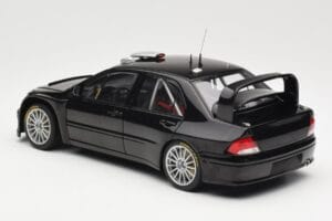 Mitsubishi Lancer Evolution WRC Plain Body Noir AUTOart 1:18 80528 Métal — image 7 sur 8