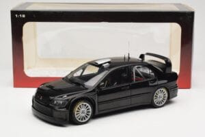 Mitsubishi Lancer Evolution WRC Plain Body Noir AUTOart 1:18 80528 Métal — image 8 sur 8