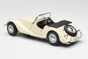 Morgan 4/4 Series II Blanc Kyosho 1:18 08111W Métal — image 7 sur 8
