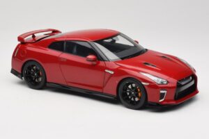 Nissan GT-R R35 Track Edition NISMO Vibrant Red MotorHelix 1:18 M83511 Métal — image 6 sur 8