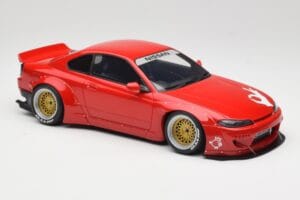 Nissan Silvia S15 Rocket Bunny Burning Red Otto 1:18 OT1115 Résine — image 4 sur 6