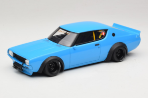 Nissan Skyline 2000 GT-R KPGC110 LB Works Bleu Otto 1:18 OT1210 Résine