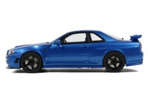 Nissan Skyline GT-R R34 NISMO Z-Tune Bayside Blue Otto 1:12 G082 Résine — image 4 sur 4