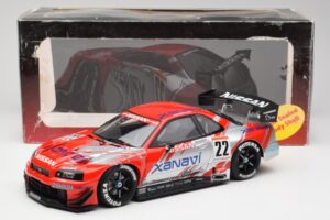 Nissan Skyline GT-R #22 M. Krumm / S. Motoyama Xanavi Nismo JGTC 2002 AUTOart 1:18 80277 Métal — image 6 sur 6