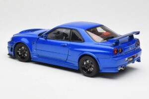 Nissan Skyline GT-R R34 NISMO Z-Tune Bayside Bleu AUTOart 1:18 77354 Composite — image 7 sur 8