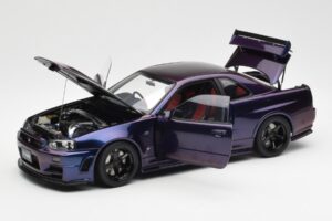 Nissan Skyline GT-R R34 NISMO Z-Tune Midnight Violet III AUTOart 1:18 77464 Composite — image 2 sur 8