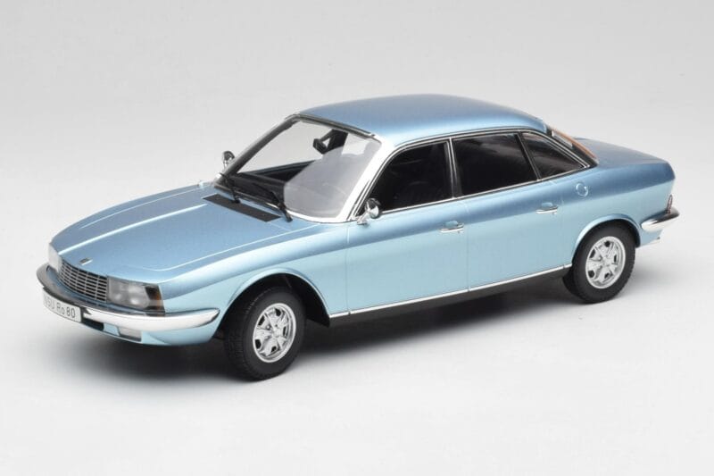 NSU Ro80 Bleu Metallic Minichamps 1:18 151015400 Métal