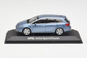 Opel Astra J Sports Tourer Blue Metallic Minichamps 1:43 400049012 Métal