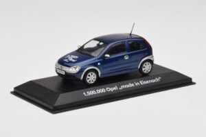Opel Corsa C 1.5M Made in Eisenach Minichamps 1:43 OPEL003 Métal — image 2 sur 4