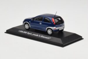 Opel Corsa C 1.5M Made in Eisenach Minichamps 1:43 OPEL003 Métal — image 3 sur 4