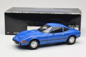 Opel GT/J Bleu Minichamps 1:18 180049023 Métal — image 8 sur 8