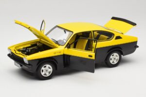Opel Kadett C GT/E Jaune & Noir Minichamps 1:18 180045521 Métal — image 2 sur 8