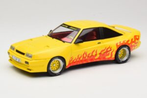 Opel Manta B Mattig Jaune avec Flamme MCG 1:18 MCG18115 Métal
