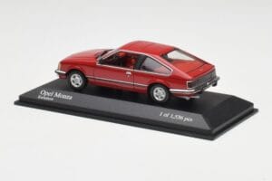 Opel Monza A Rouge Minichamps 1:43 400045121 Métal — image 3 sur 4