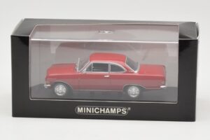 Opel Rekord A Rouge Minichamps 1:43 400041004 Métal — image 4 sur 4