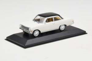 Opel Rekord A Blanc Toit Noir Minichamps 1:43 430041002 Métal — image 2 sur 4