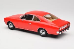 Opel Rekord C Coupé Rouge Minichamps 1:18 107047020 Résine — image 5 sur 6