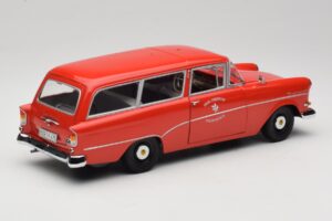 Opel Rekord P1 Caravan Feuerwehr Neuenkirchen Minichamps 1:18 180043291 Métal — image 3 sur 8