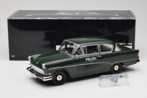Opel Rekord P1 Polizei Minichamps 1:18 180043290 Métal — image 8 sur 8