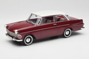 Opel Rekord P2 Rouge Foncé & Blanc BoS Models 1:18 BOS415 Résine