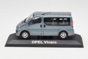Opel Vivaro A Gris Bleu Minichamps 1:43 VIVARO001 Métal