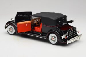 Packard Cabriolet Noir Anson 1:18 30397 Métal — image 5 sur 8