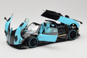 Pagani Zonda Uno Carbon Bleu Clair Almost Real 1:18 850630001 Métal — image 2 sur 8