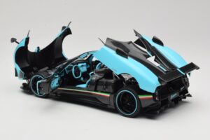 Pagani Zonda Uno Carbon Bleu Clair Almost Real 1:18 850630001 Métal — image 5 sur 8