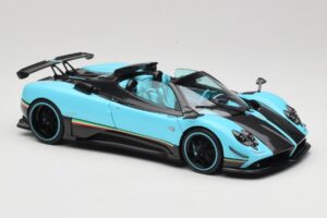 Pagani Zonda Uno Carbon Bleu Clair Almost Real 1:18 850630001 Métal — image 6 sur 8
