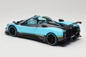 Pagani Zonda Uno Carbon Bleu Clair Almost Real 1:18 850630001 Métal — image 7 sur 8