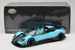 Pagani Zonda Uno Carbon Bleu Clair Almost Real 1:18 850630001 Métal — image 8 sur 8
