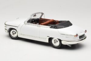 Panhard PL17 Cabriolet Blanc Solido 1:18 8174 Métal — image 7 sur 8