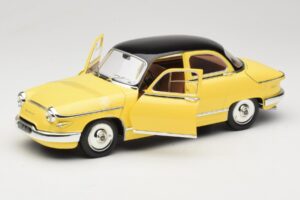 Panhard PL17 Jaune Solido 1:18 8173 Métal — image 2 sur 8