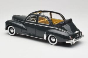 Peugeot 203 Cabriolet Noir Solido 1:18 8156 Métal — image 7 sur 8