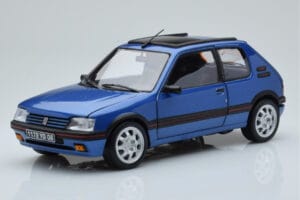 Peugeot 205 GTi 1.9 Avec Toit Ouvrant Miami Bleu Norev 1:18 184844 Métal