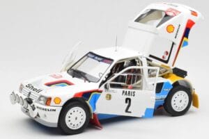 Peugeot 205 T16 #2 A. Vatanen / T. Harryman Rally Monte Carlo 1985 Norev 1:18 184864 Métal — image 2 sur 8