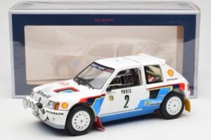 Peugeot 205 T16 #2 A. Vatanen / T. Harryman Rally Monte Carlo 1985 Norev 1:18 184864 Métal — image 8 sur 8