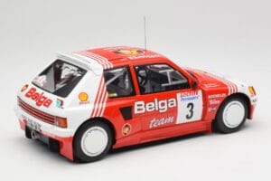 Peugeot 205 T16 #3 B. Darniche / A. Mahe Rally Ypres 1985 IXO 1:18 18RMC135 Métal — image 2 sur 6