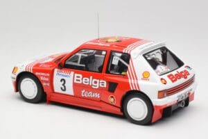 Peugeot 205 T16 #3 B. Darniche / A. Mahe Rally Ypres 1985 IXO 1:18 18RMC135 Métal — image 5 sur 6