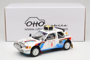 Peugeot 205 T16 Peugeot Talbot Sport T. Salonen / S. Harjanne Safari Rally 1985 Otto 1:18 OT1161 Résine — image 6 sur 6